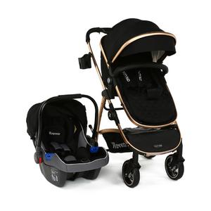Yoyko City Seyahat Sistem Bebek Arabası 3 in 1 Siyah Rose